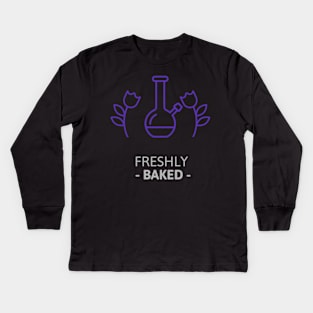 freshly baked Kids Long Sleeve T-Shirt